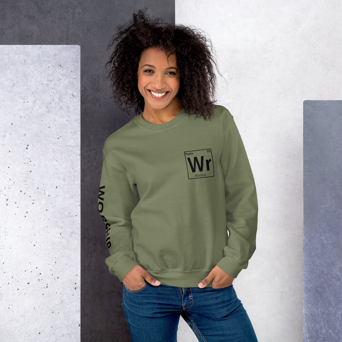 Bible Element Sweat-WORSHIP