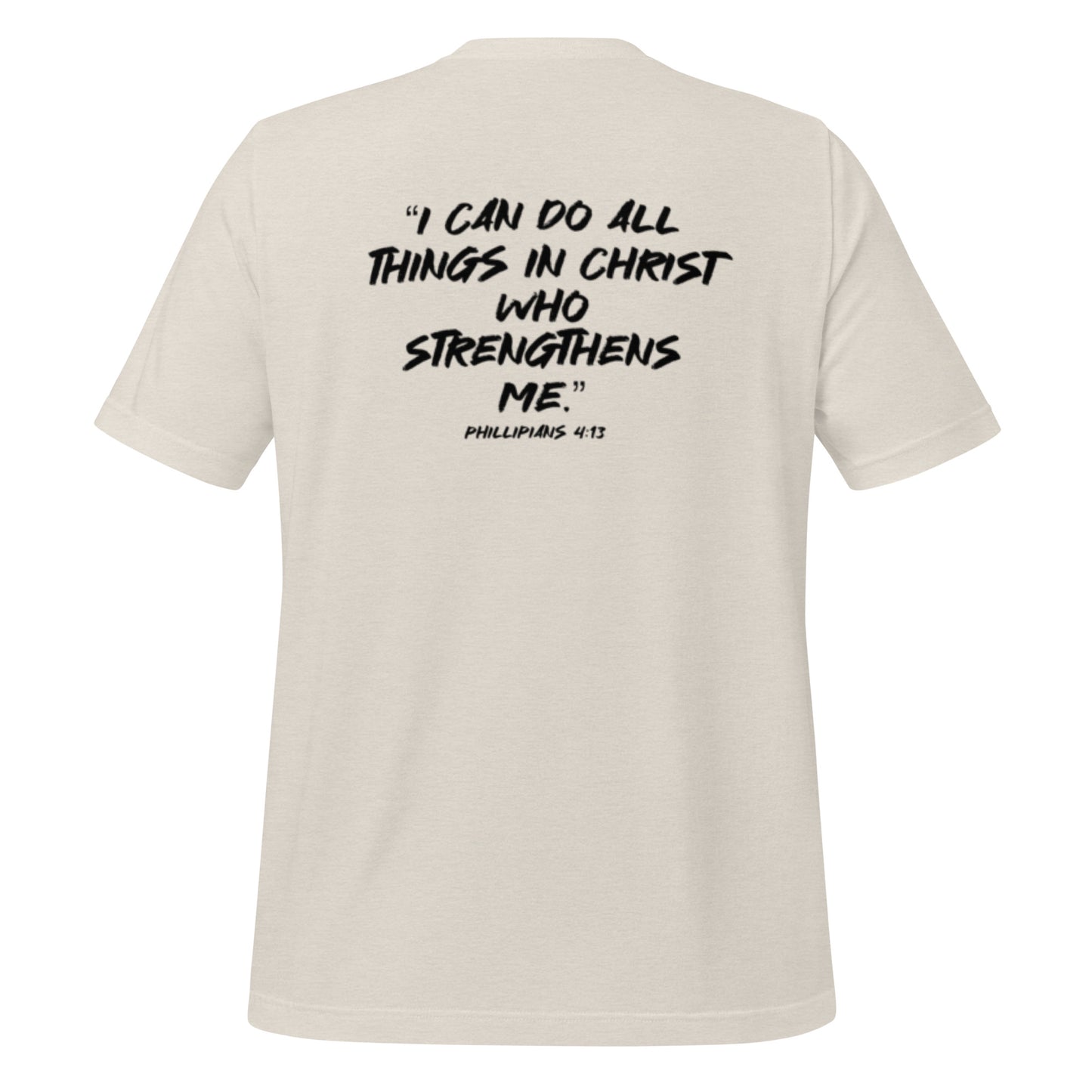 Phillipians 4:13 Unisex t-shirt