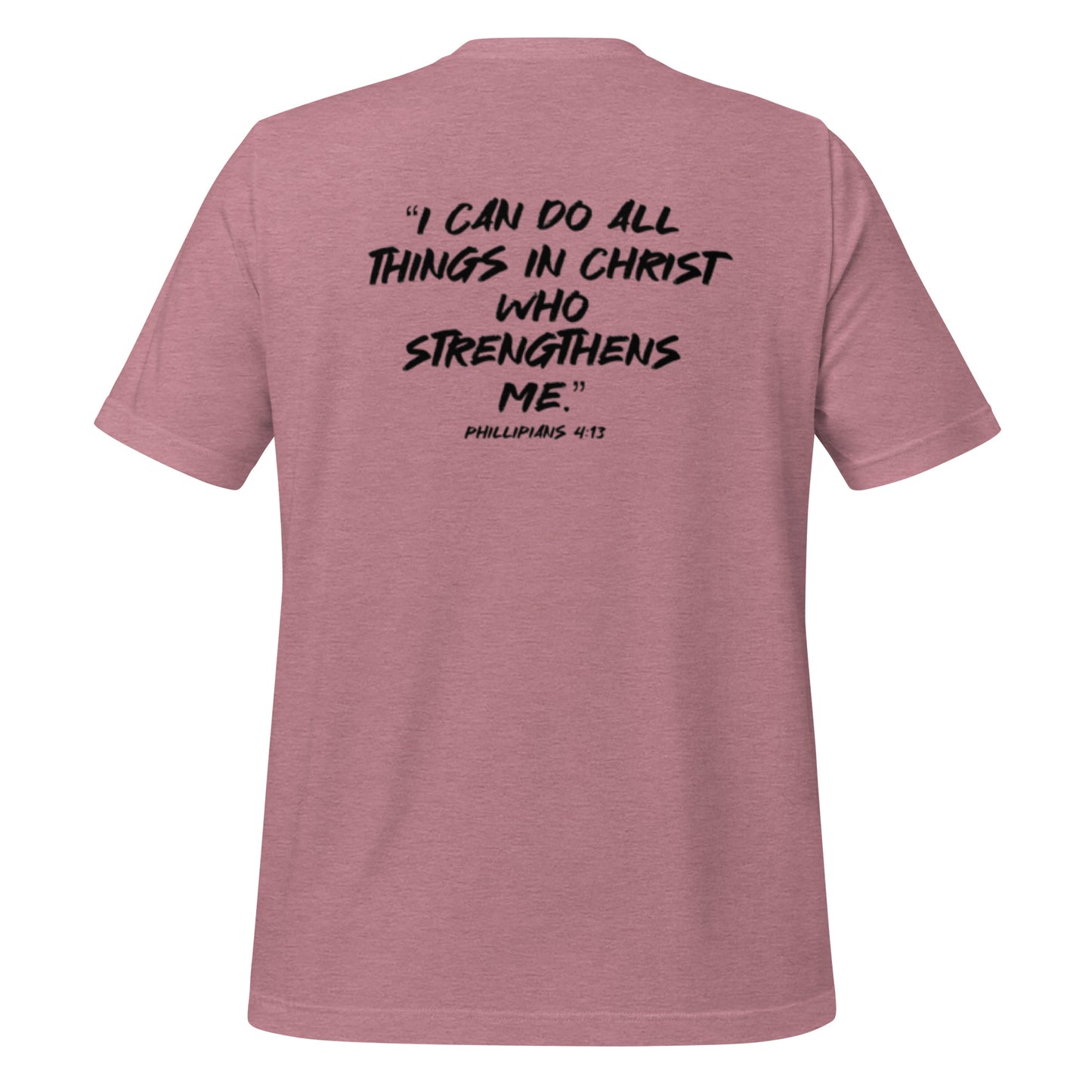 Phillipians 4:13 Unisex t-shirt