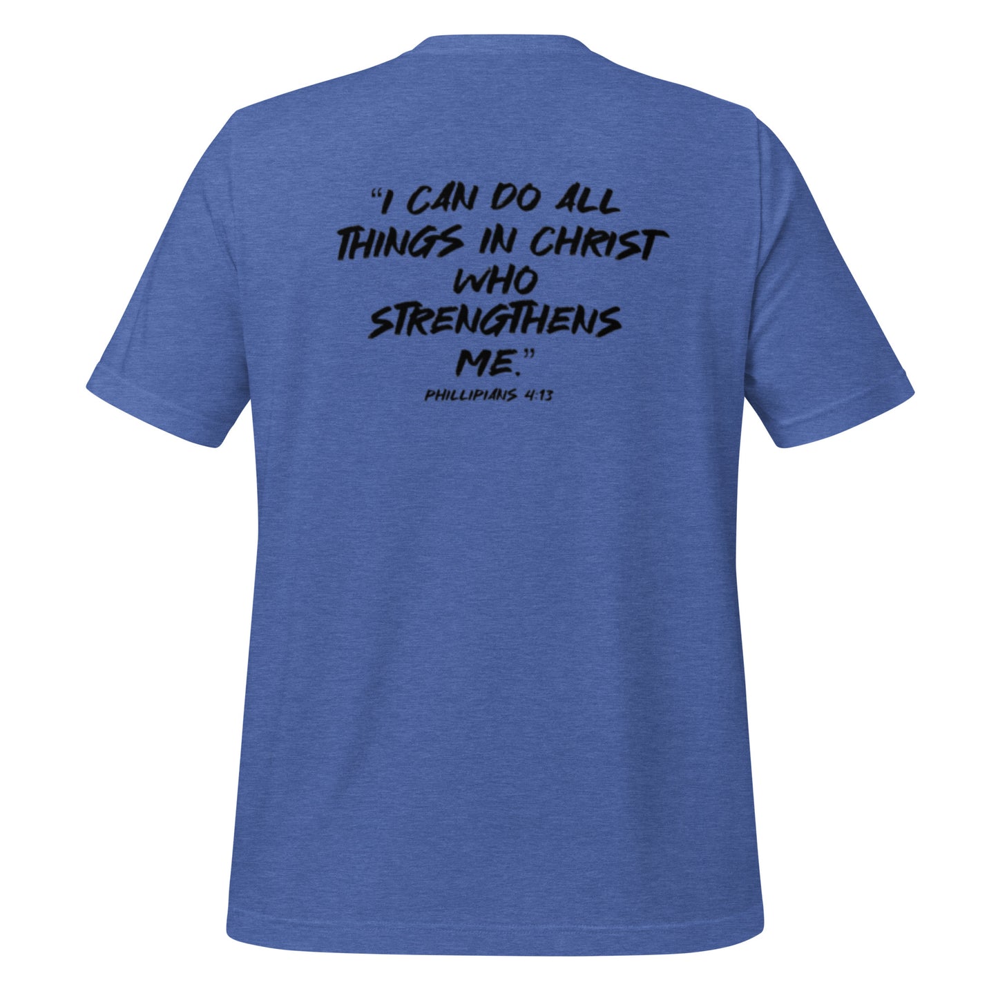Phillipians 4:13 Unisex t-shirt