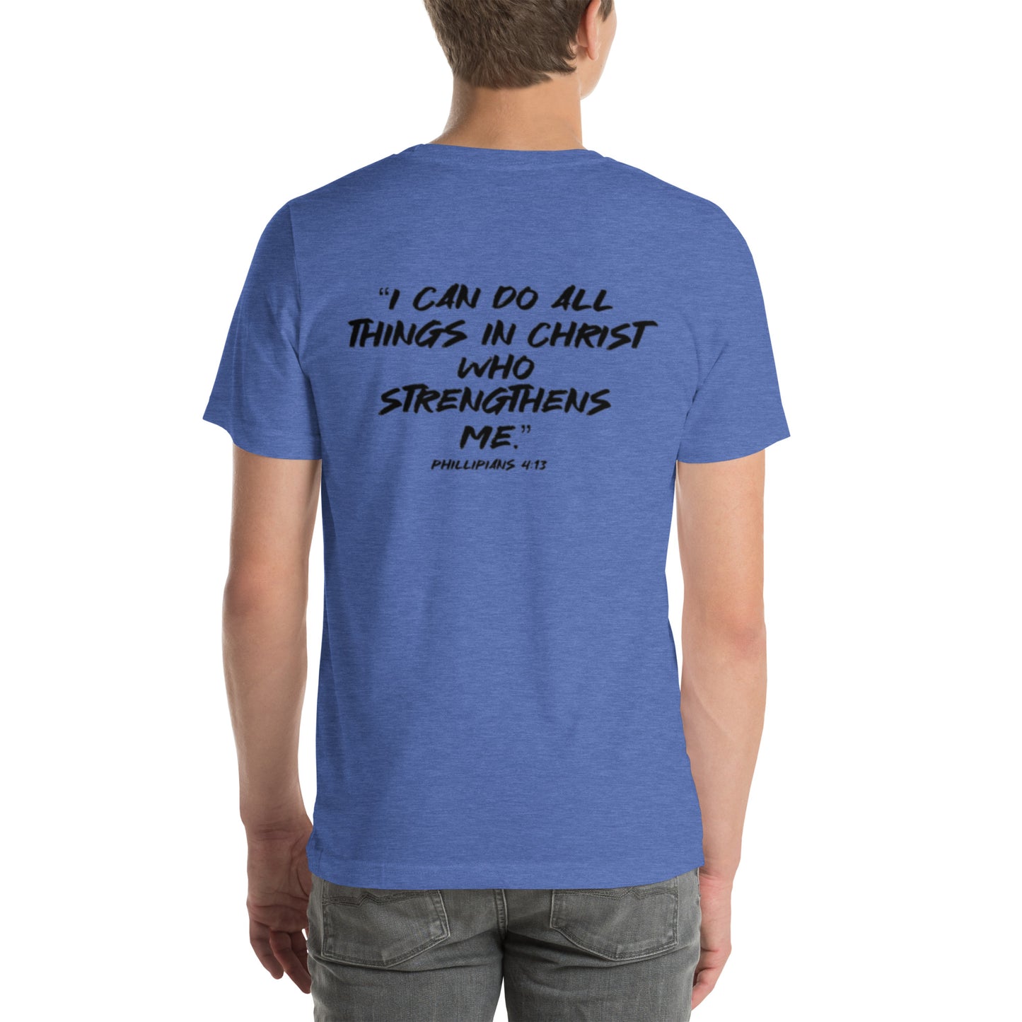 Phillipians 4:13 Unisex t-shirt